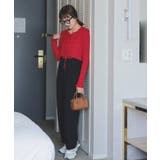 リボンデザインカーディガン/ノースリーブニットセット | titivate | 詳細画像18