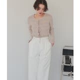 リボンデザインカーディガン/ノースリーブニットセット | titivate | 詳細画像26