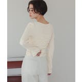 ロングスリーブシャーリングトップス | titivate | 詳細画像23