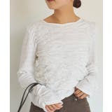 ロングスリーブシャーリングトップス | titivate | 詳細画像27