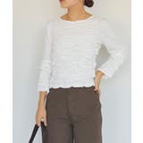 ロングスリーブシャーリングトップス | titivate | 詳細画像5