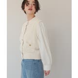 ゴールド釦ツイードニットベスト | titivate | 詳細画像21 