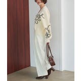 フラワーラインニットカーディガン | titivate | 詳細画像13 