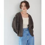 フラワーラインニットカーディガン | titivate | 詳細画像10 