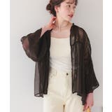 ギャザーデザインシアーブラウス | titivate | 詳細画像15 