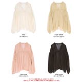 ギャザーデザインシアーブラウス | titivate | 詳細画像19 