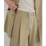 ダブルウエストデザインパンツ | titivate | 詳細画像4 