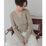 スリムアップジップニットカーディガン | titivate | 詳細画像2