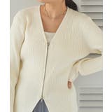 スリムアップジップニットカーディガン | titivate | 詳細画像10