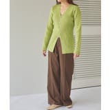 スリムアップジップニットカーディガン | titivate | 詳細画像12