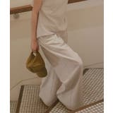 リネンライクツータックワイドパンツ | titivate | 詳細画像25 