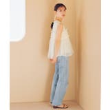シフォンフリルドッキングトップス | titivate | 詳細画像3
