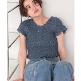 ポコポコシャーリングシアートップス | titivate | 詳細画像22 