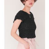 ポコポコシャーリングシアートップス | titivate | 詳細画像16 