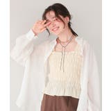 シャーリングギャザートップス | titivate | 詳細画像7 
