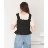 シャーリングギャザートップス | titivate | 詳細画像16 