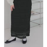 シャーリングレースタイトスカート | titivate | 詳細画像9 