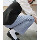 ドット/カラーストレートデニムパンツ | titivate | 詳細画像4 