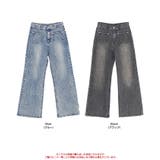 フロントポケットスリムフレアデニムパンツ | titivate | 詳細画像4 