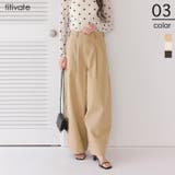 ツータックバレルパンツ | titivate | 詳細画像1 