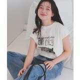 フレンチスリーブピグメントフォトプリントTシャツ | titivate | 詳細画像8
