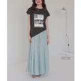 フレンチスリーブピグメントフォトプリントTシャツ | titivate | 詳細画像14