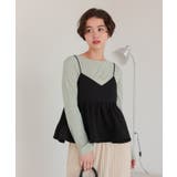 シアーカットソーロングスリーブトップス | titivate | 詳細画像27