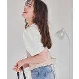 クルーネックタックスリーブトップス | titivate | 詳細画像7 