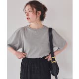 クルーネックタックスリーブトップス | titivate | 詳細画像14 