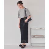 クルーネックタックスリーブトップス | titivate | 詳細画像16 