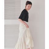 クルーネックタックスリーブトップス | titivate | 詳細画像19 