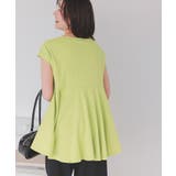 汗染み防止バックフレアTシャツ | titivate | 詳細画像27 