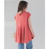 汗染み防止バックフレアTシャツ | titivate | 詳細画像4 