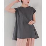 汗染み防止バックフレアTシャツ | titivate | 詳細画像16 