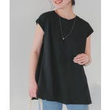 汗染み防止バックフレアTシャツ | titivate | 詳細画像19 