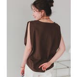 汗染み防止フレンチスリーブTシャツ | titivate | 詳細画像22 