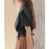 汗染み防止ラッフルスリーブTシャツ | titivate | 詳細画像22