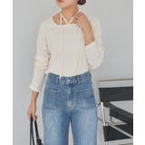 チョーカーデザインリブトップス | titivate | 詳細画像31 