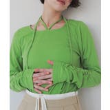 チョーカーデザインリブトップス | titivate | 詳細画像2 