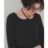 チョーカーデザインリブトップス | titivate | 詳細画像7 