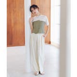 ハーフスリーブシアーカットソートップス | titivate | 詳細画像23 