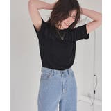 ハーフスリーブシアーカットソートップス | titivate | 詳細画像15 