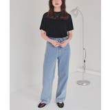 ハーフスリーブシアーカットソートップス | titivate | 詳細画像16 