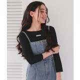 前後2wayタグ付きロングスリーブTシャツ | titivate | 詳細画像11 