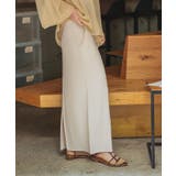 セルフカットリブカットソーIラインスカート | titivate | 詳細画像2 