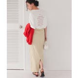 セルフカットリブカットソーIラインスカート | titivate | 詳細画像9 