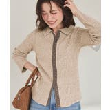 ホック付きポロ襟ミックスニット | titivate | 詳細画像14