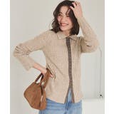 ホック付きポロ襟ミックスニット | titivate | 詳細画像18