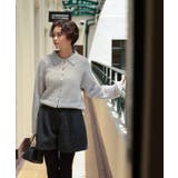 起毛糸ポロ襟シアーニット | titivate | 詳細画像33 