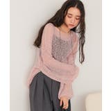 モヘアタッチローゲージシアーニット | titivate | 詳細画像6 